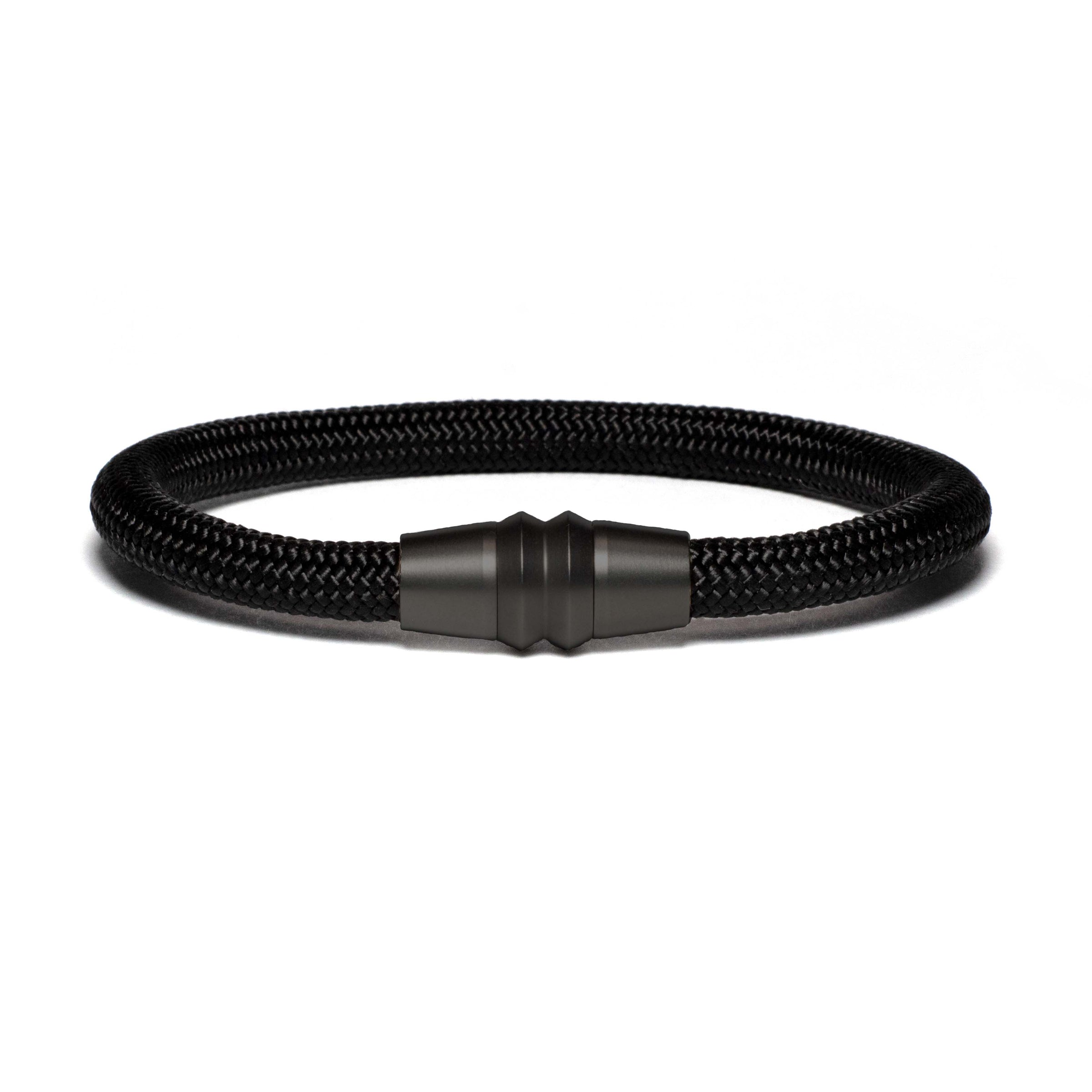 Black PVD bracelet - ESKONA paracord black –